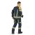 Ubranie bojowe FIRE FLEX – granatowo-złoty NOMEX® NXT (CNBOP) + napisy